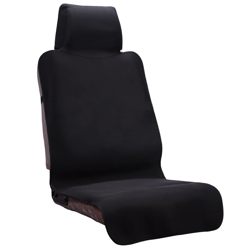 INFANZIA Premium Waterproof Seat Cover Towel Protector Neoprene Universal Fit, Upgraded 100% Washable & Removable Non-Slip Sweat Carseat Towel Covers, Perfect for Gym/Yoga/Workoutï¼ˆBlack,1PCS - Image 1